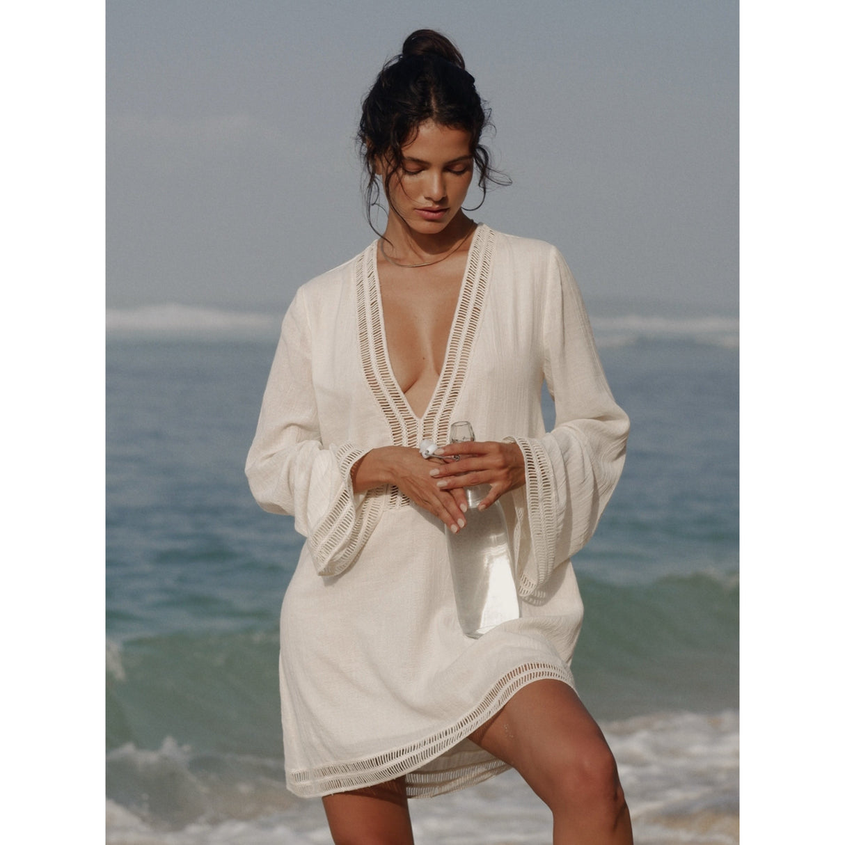 Positano Dress - Natural - Sumiye Co