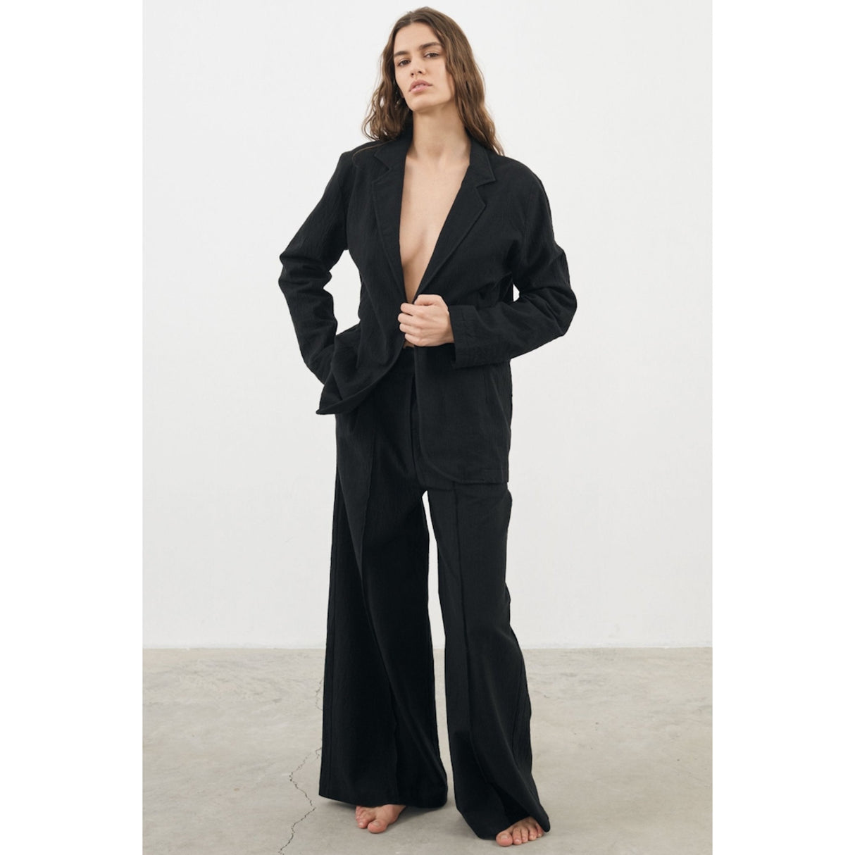 Pera Blazer - Black - Sumiye Co