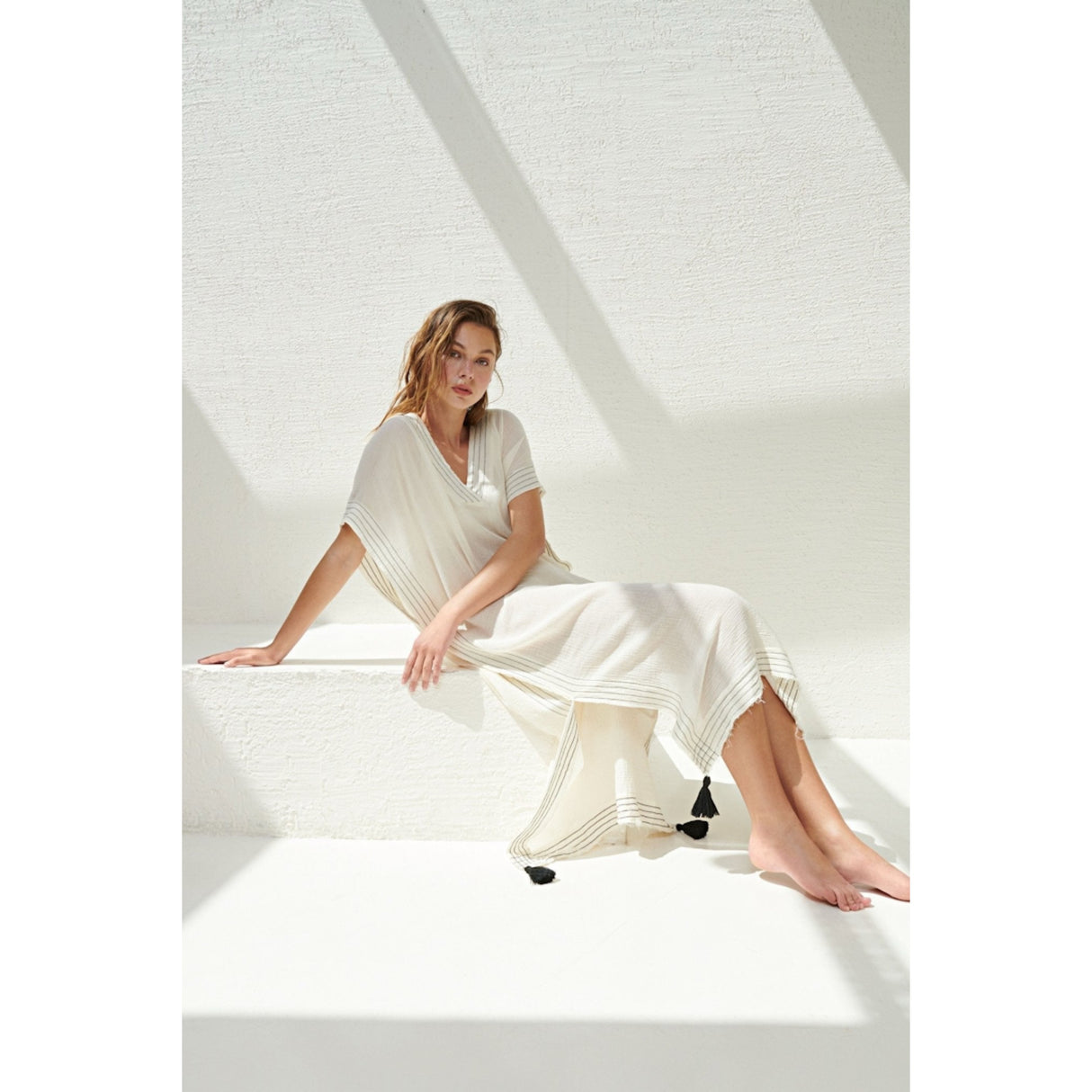 Ela Kaftan - Natural - Sumiye Co