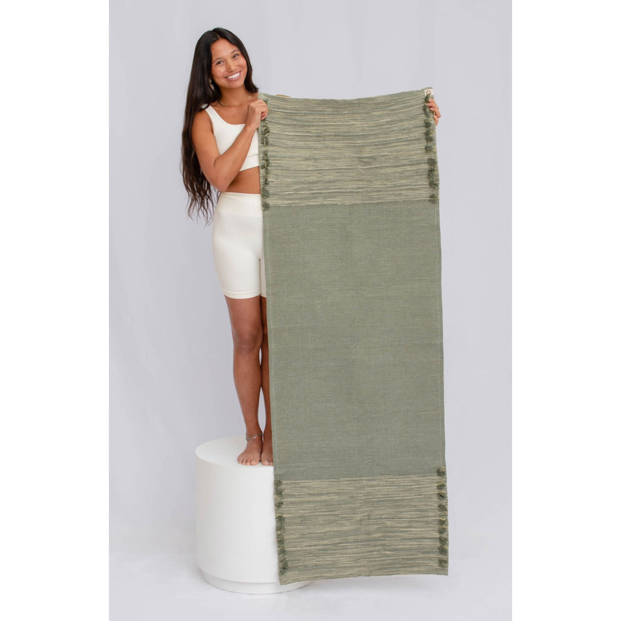 Jade & Jute - Herbal Dyed Mat - Sumiye Co