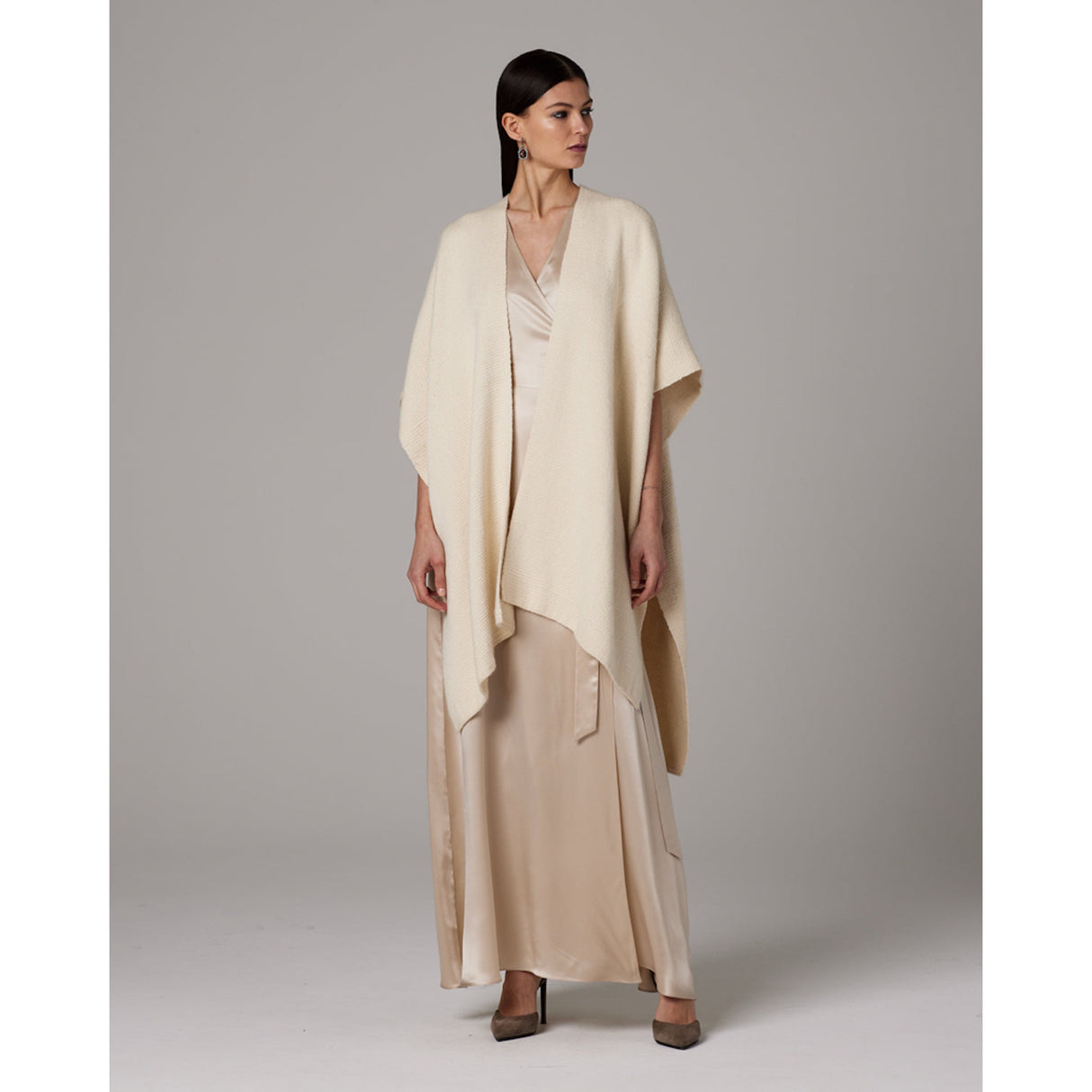 Solid Alpaca Duster - Sumiye Co