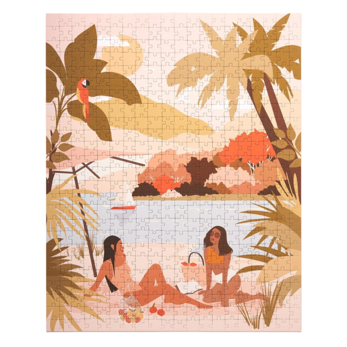 Summer Daydreamers 500 Piece Puzzle | Artist Raluca S - Sumiye Co
