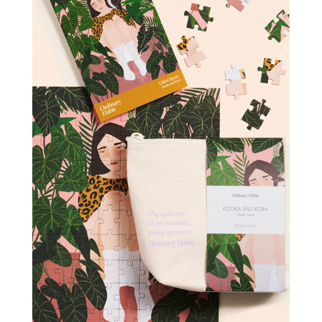 Kooka and Kora On The Go 100 Piece Puzzle | Artist Chloe Joyce - Sumiye Co