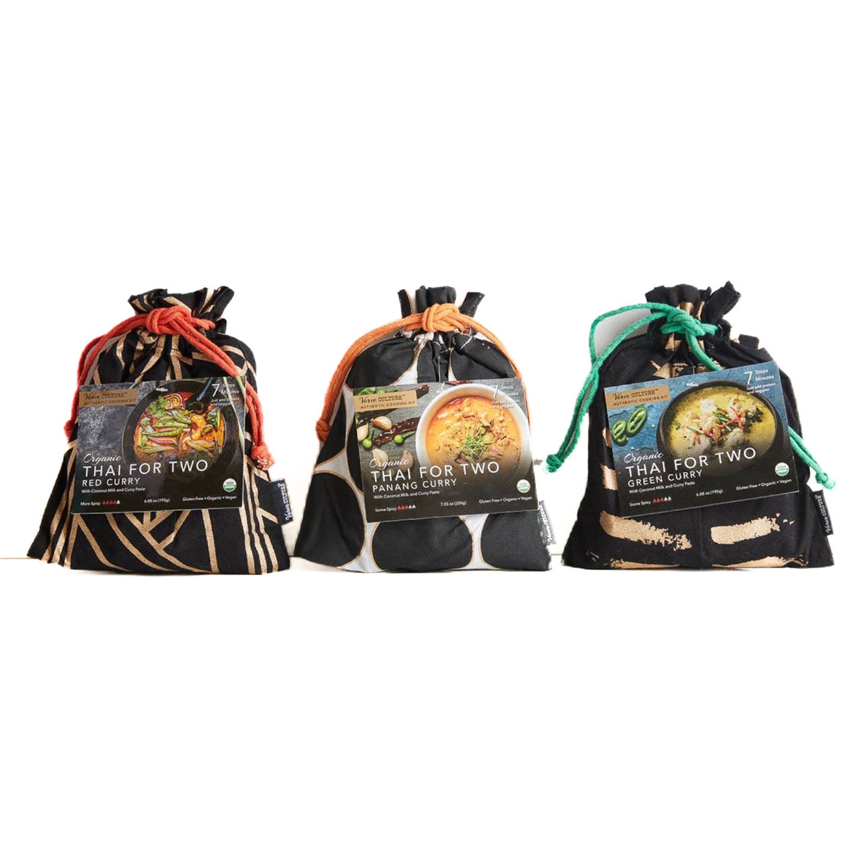 Thai Curry Sampler Set | Authentic Organic Curry Kits - Sumiye Co