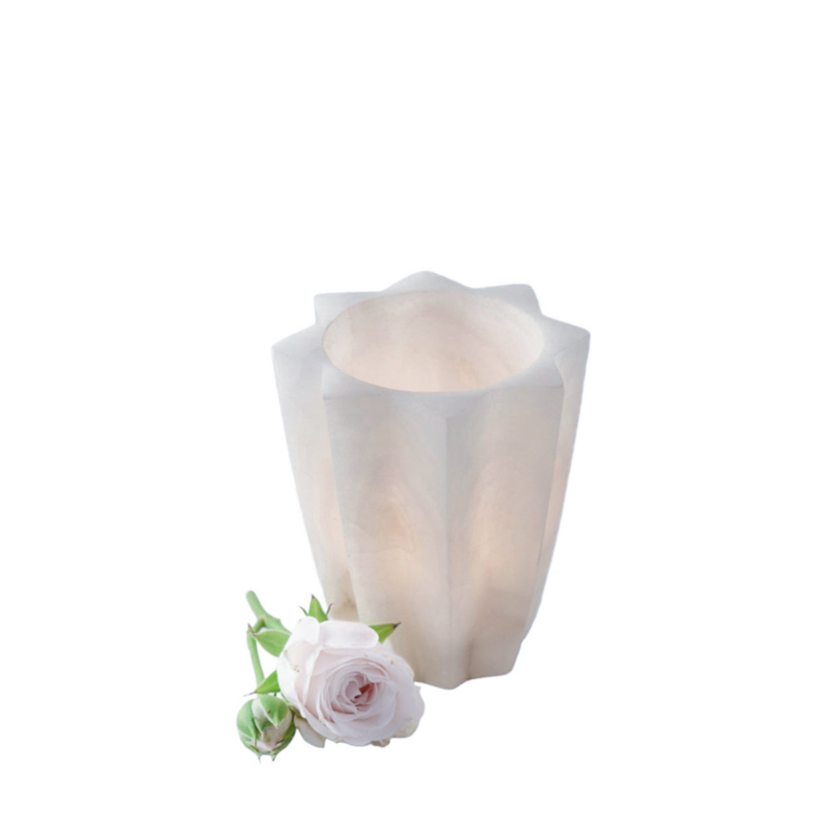 Alabaster Tara Votive Cup - Sumiye Co