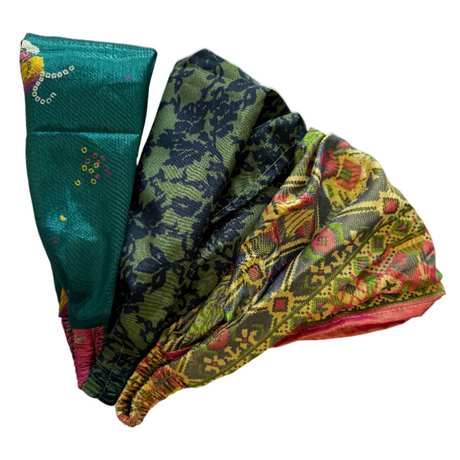 Recycled Sari Silk Headband - Sumiye Co