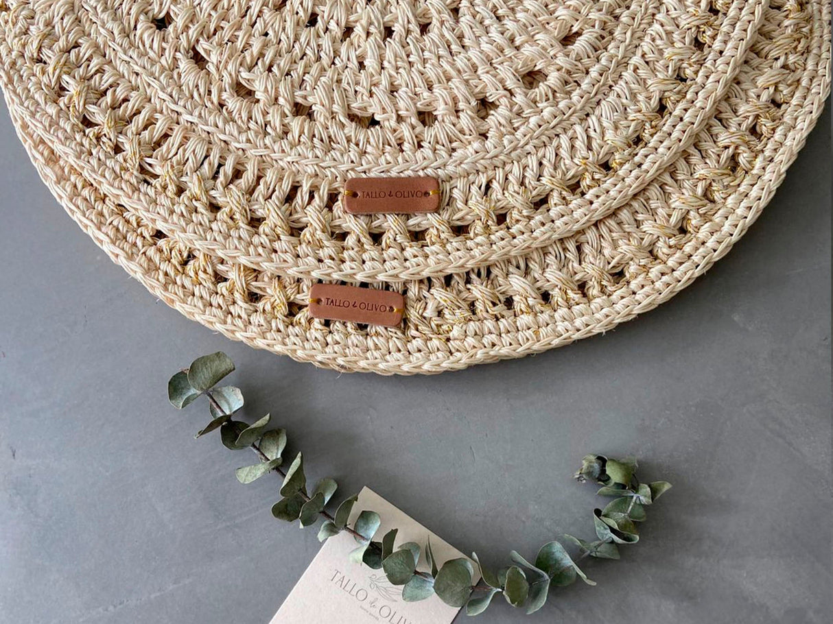 Fique Pacific Placemat - Set of 4 - Sumiye Co