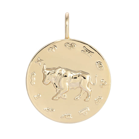 Taurus Zodiac Pendant - Sumiye Co
