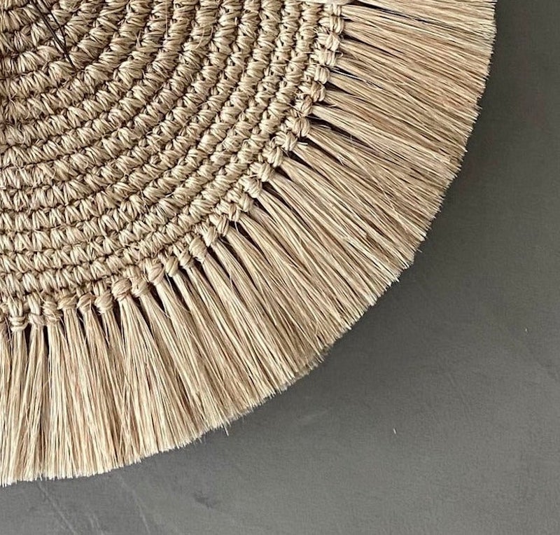 Fringes Placemat - set of 4 - Sumiye Co