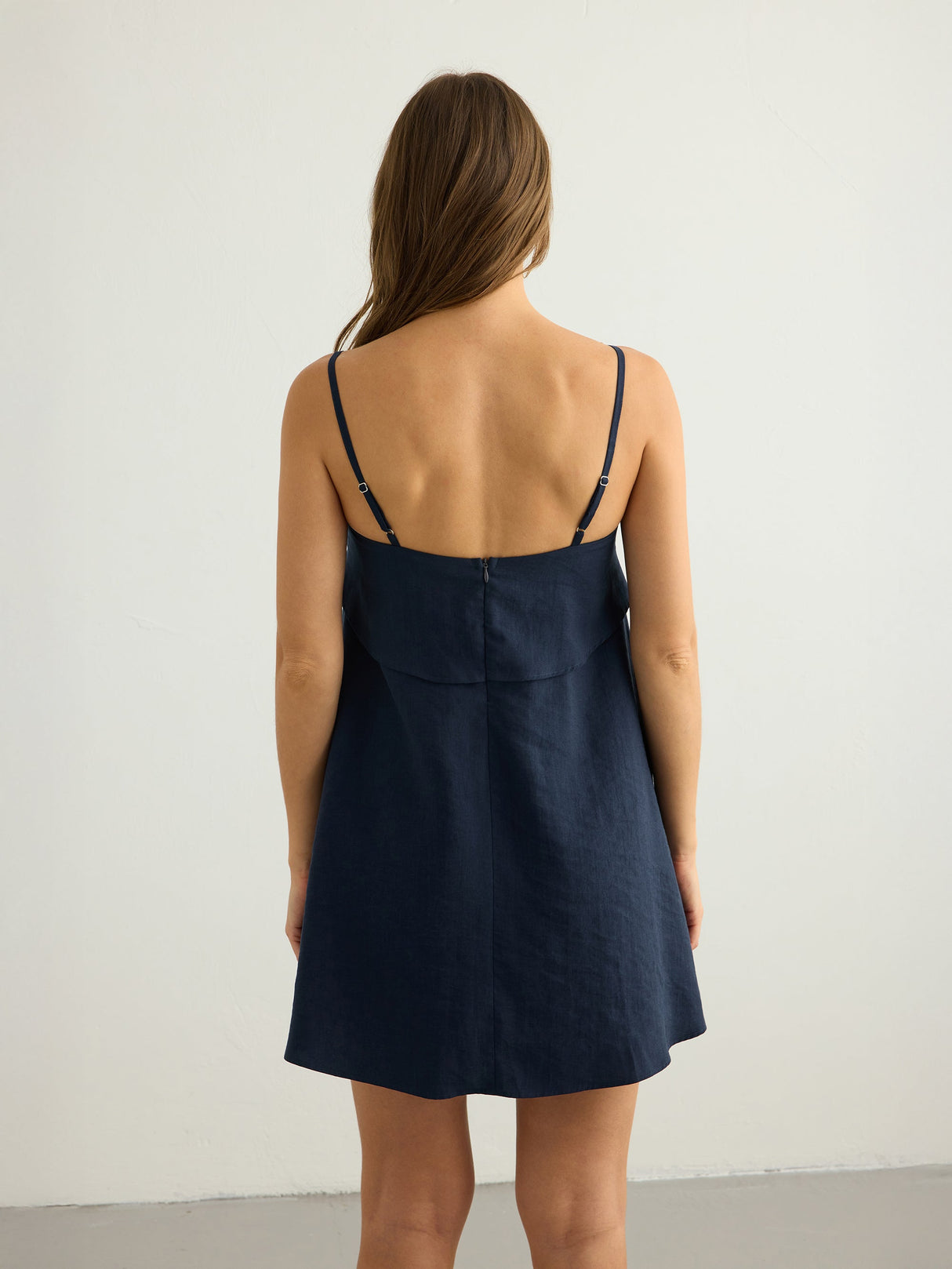 Indy Mini Dress - Navy - Sumiye Co
