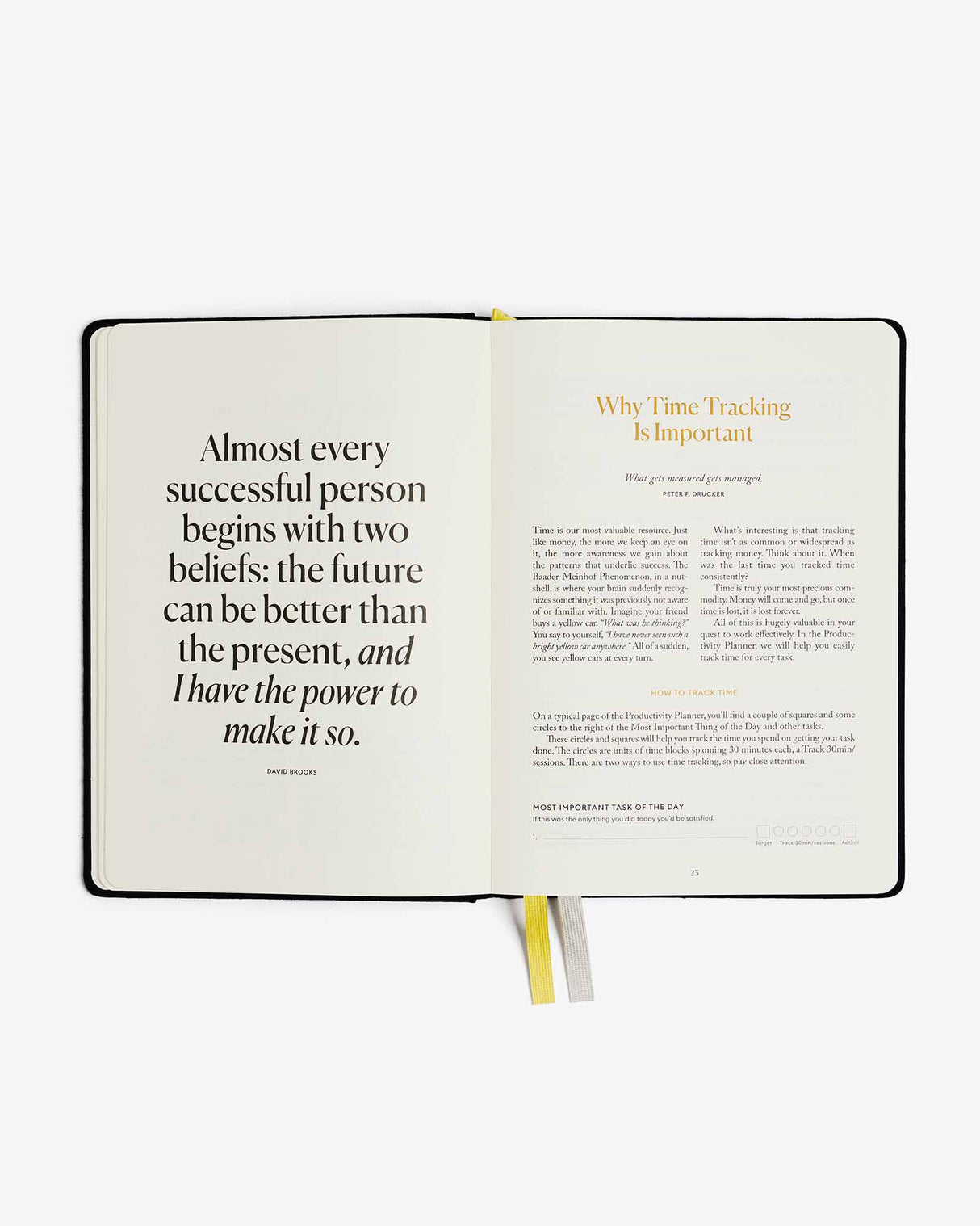 Productivity Planner by Intelligent Change, journal for entrepreneurs to beat procrastination and get more done in less time