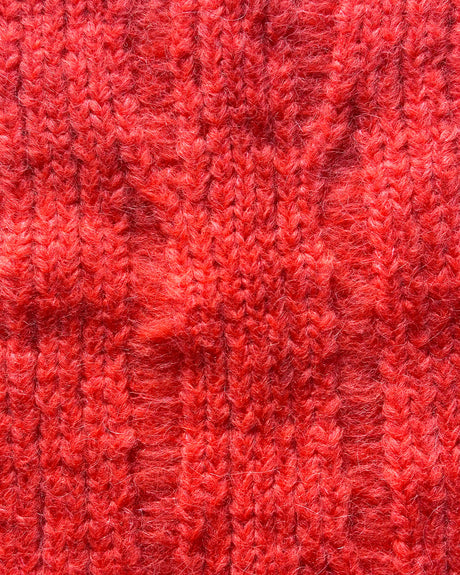 Ribbed Cropped Sweater - Sumiye Co