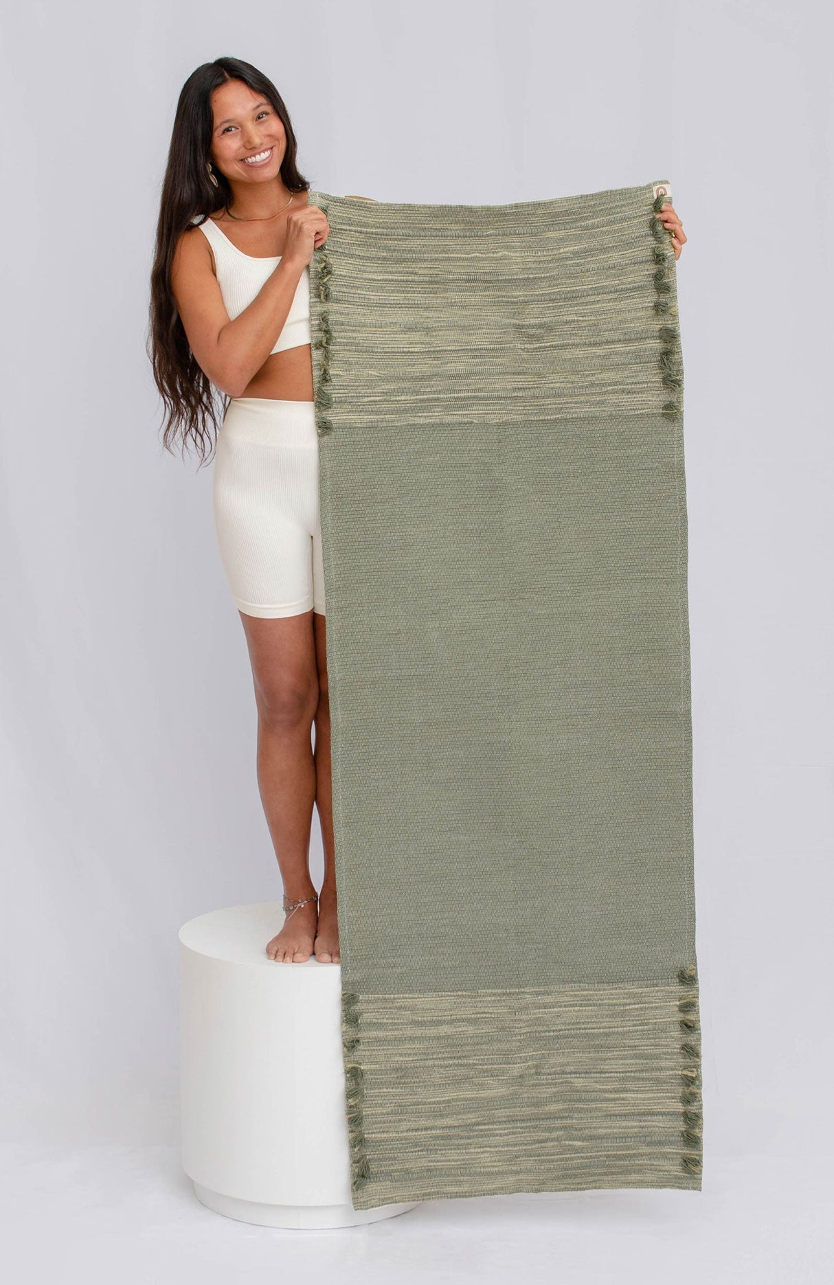 Jade & Jute - Herbal Dyed Mat by Oko Living - Sumiye Co