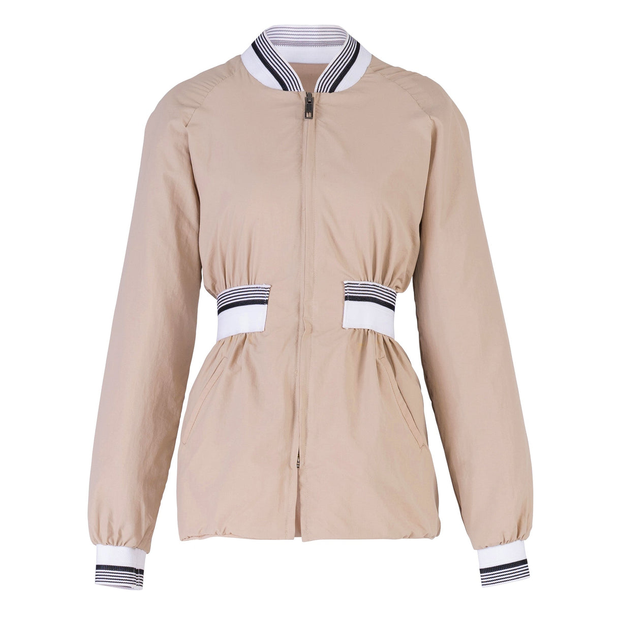 KAMALA Recycled Feminine Bomber Jacket - Sumiye Co