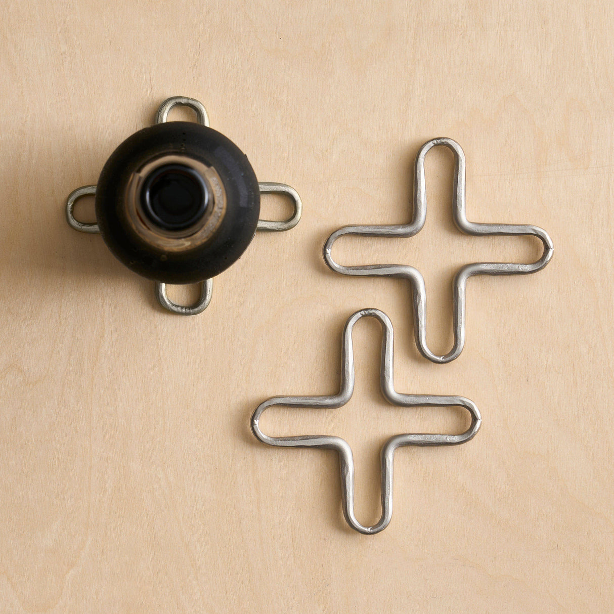 Forge Pewter Mini Trivets - Set of 2 - Sumiye Co