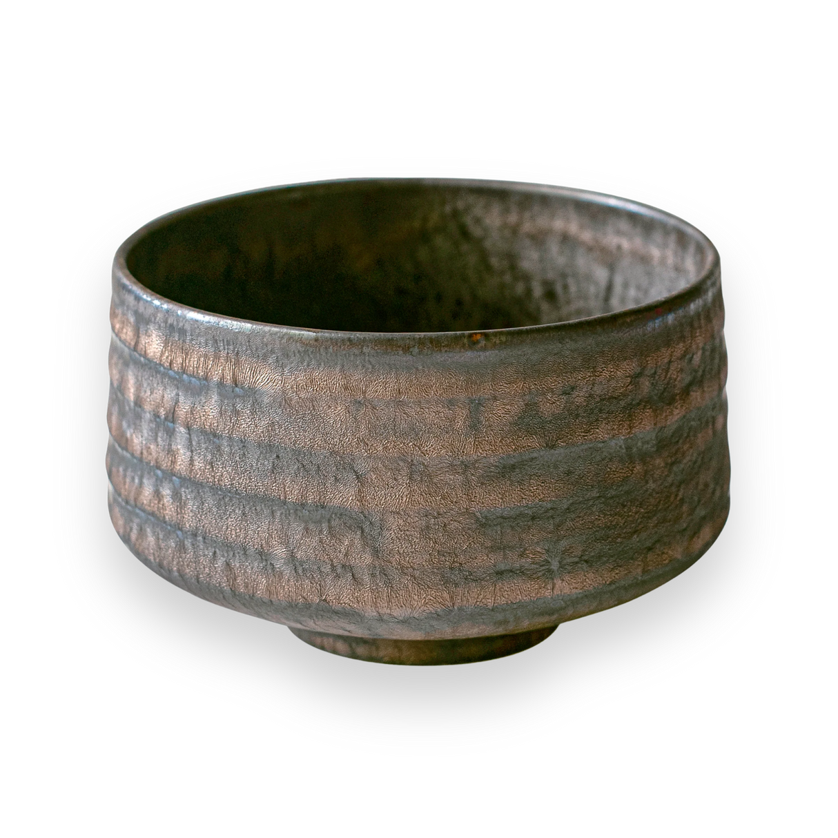 Kaneni Gold Crystal Ceramic Matcha Bowl