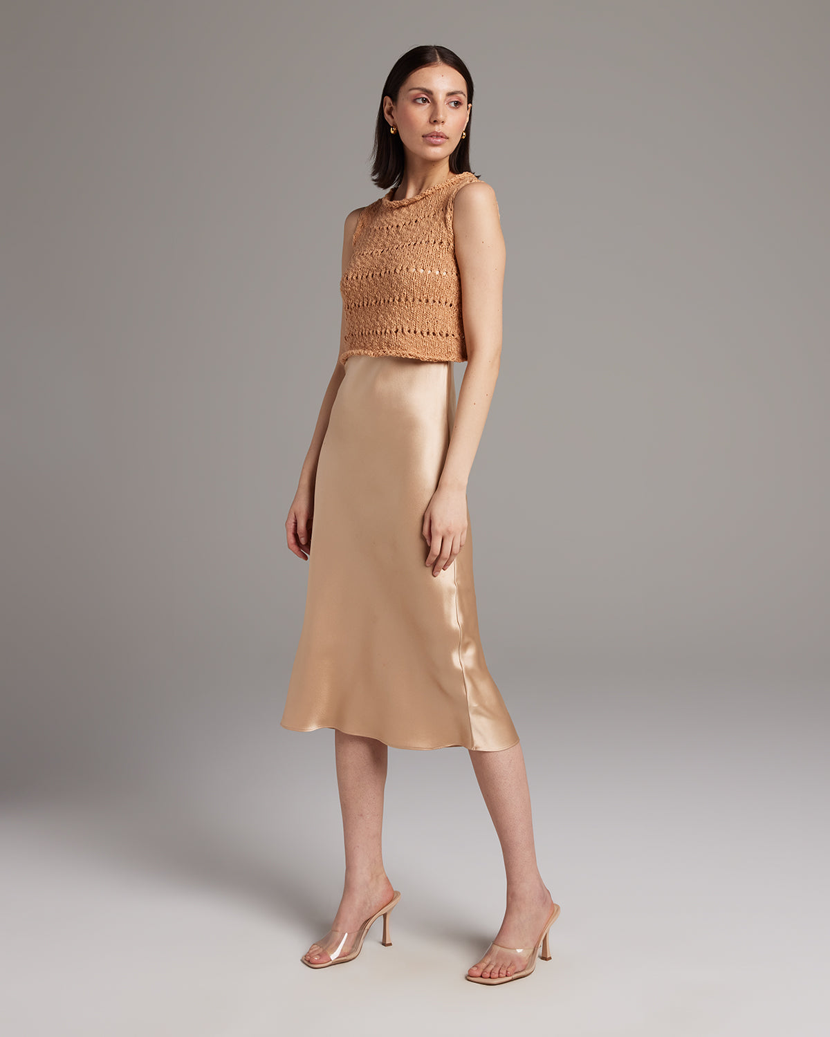 Flammé Knit Crop Top - Sumiye Co