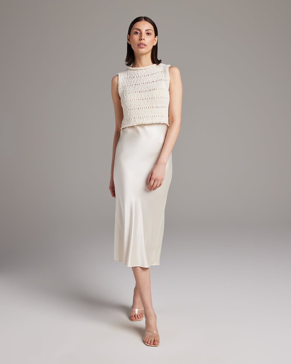 Flammé Knit Crop Top - Sumiye Co