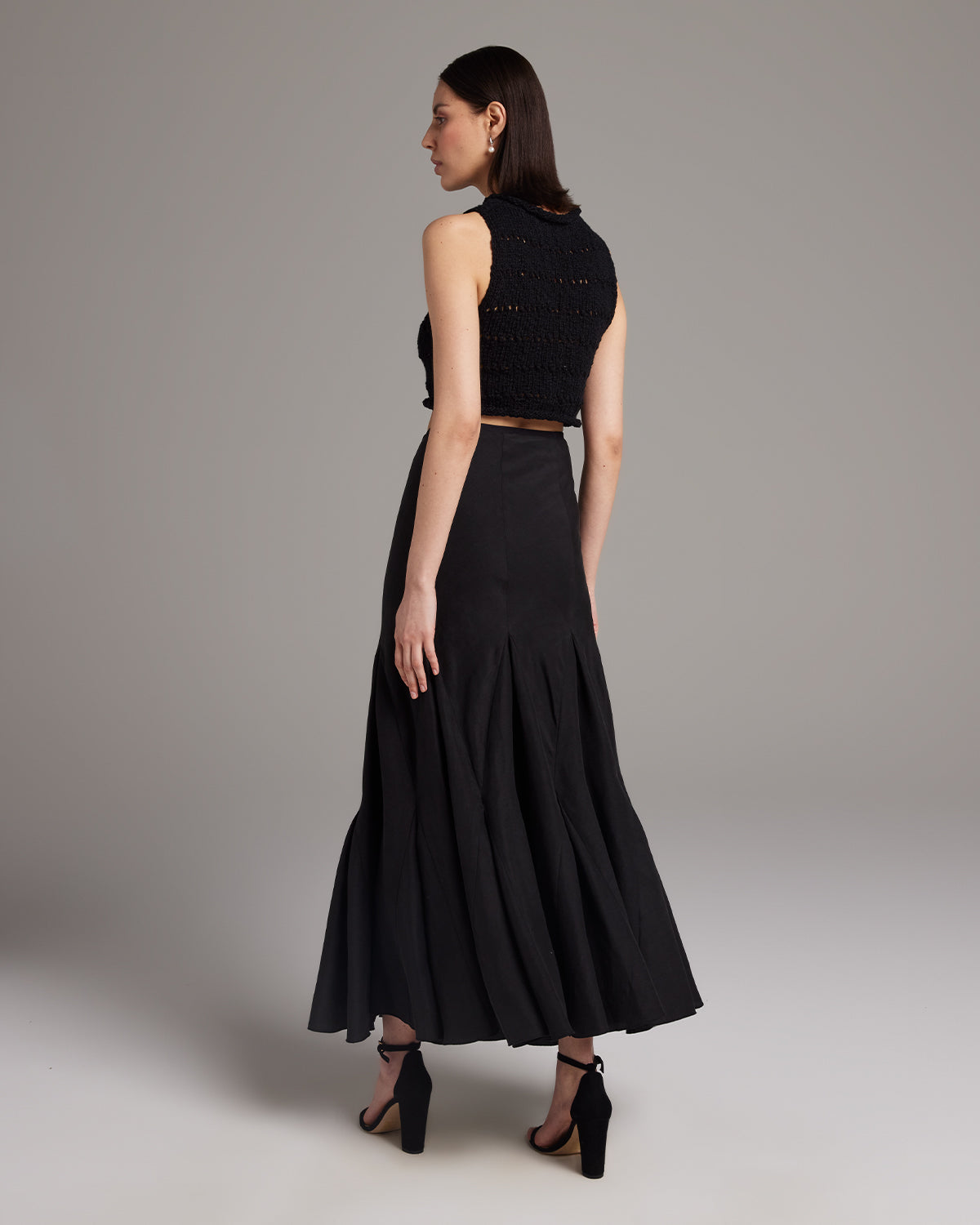 Flammé Knit Crop Top - Sumiye Co