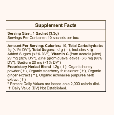 Lemon-Ginger Immune Toddy - Supports Nervous System - Sumiye Co