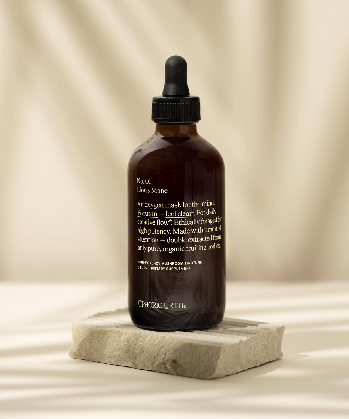 No. 01 — Lions Mane Tincture | Focus, Cognition, Creativity, Brain Health - Sumiye Co