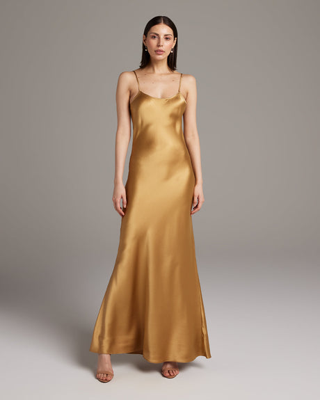 Liquid Silk Slipdress - Sumiye Co