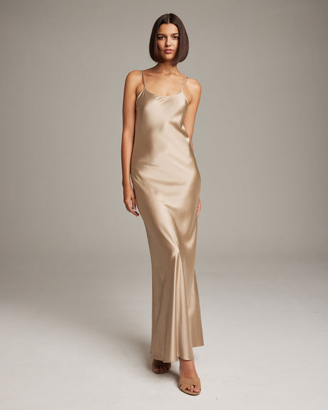 Liquid Silk Slipdress - Sumiye Co