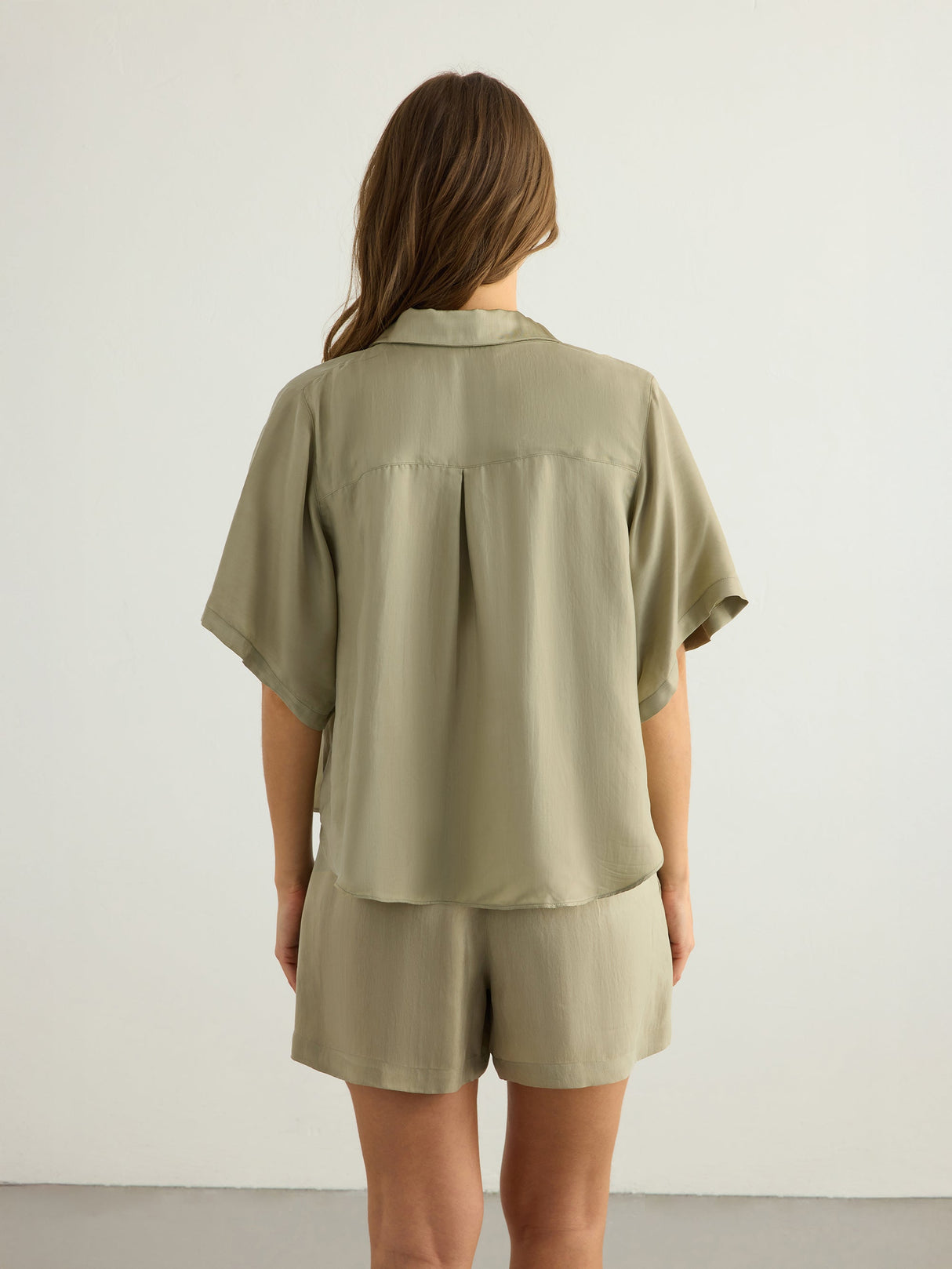 Lucid Flow Shirt - Khaki Green - Sumiye Co