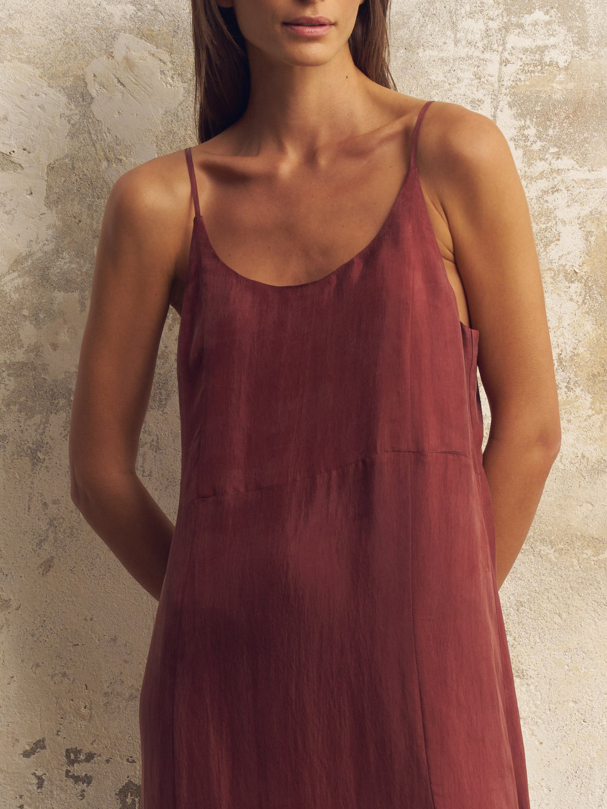 Lucid Midnight Maxi Dress - Burgundy - Sumiye Co