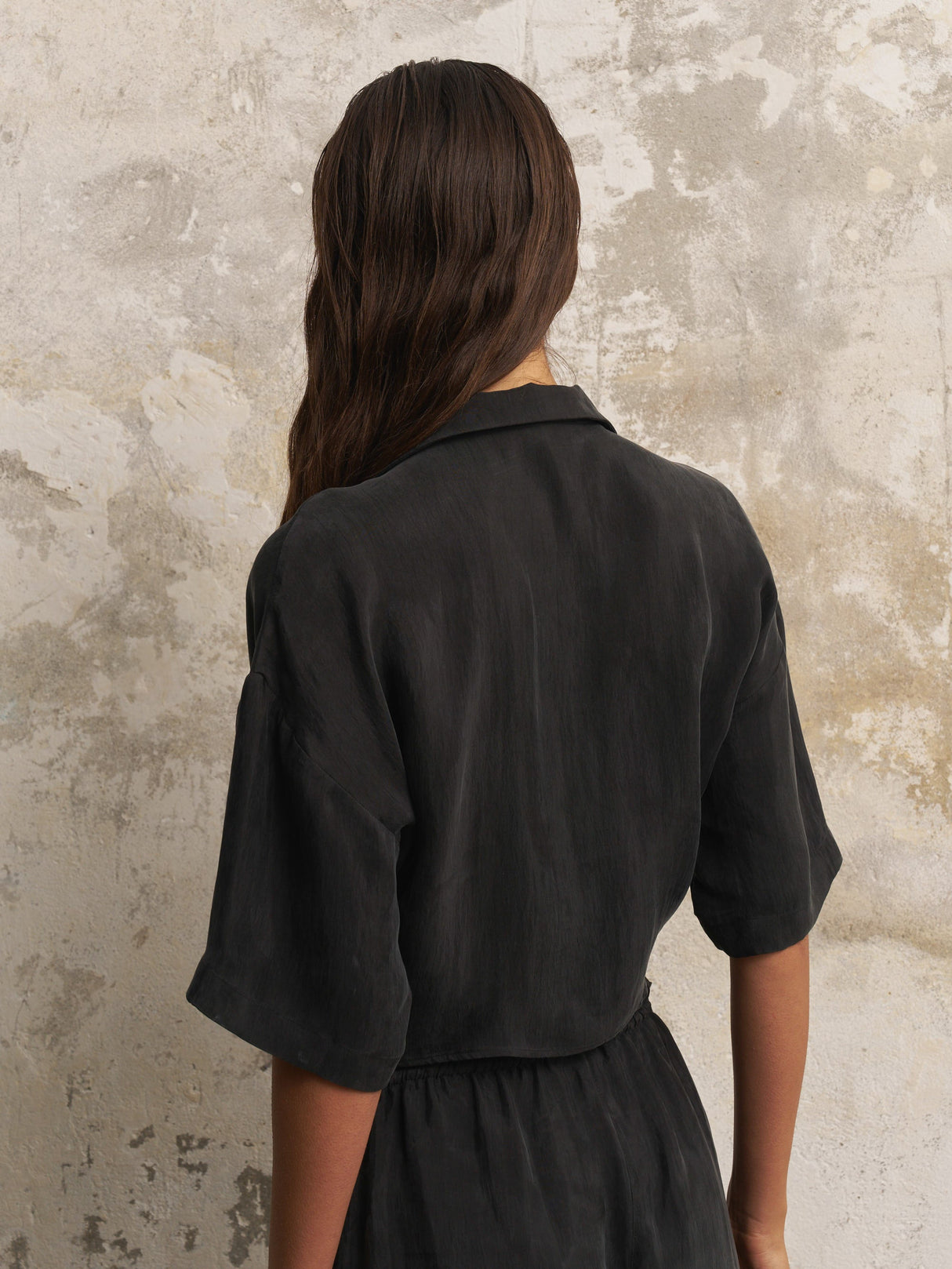 Lucid Tie Shirt - Black - Sumiye Co