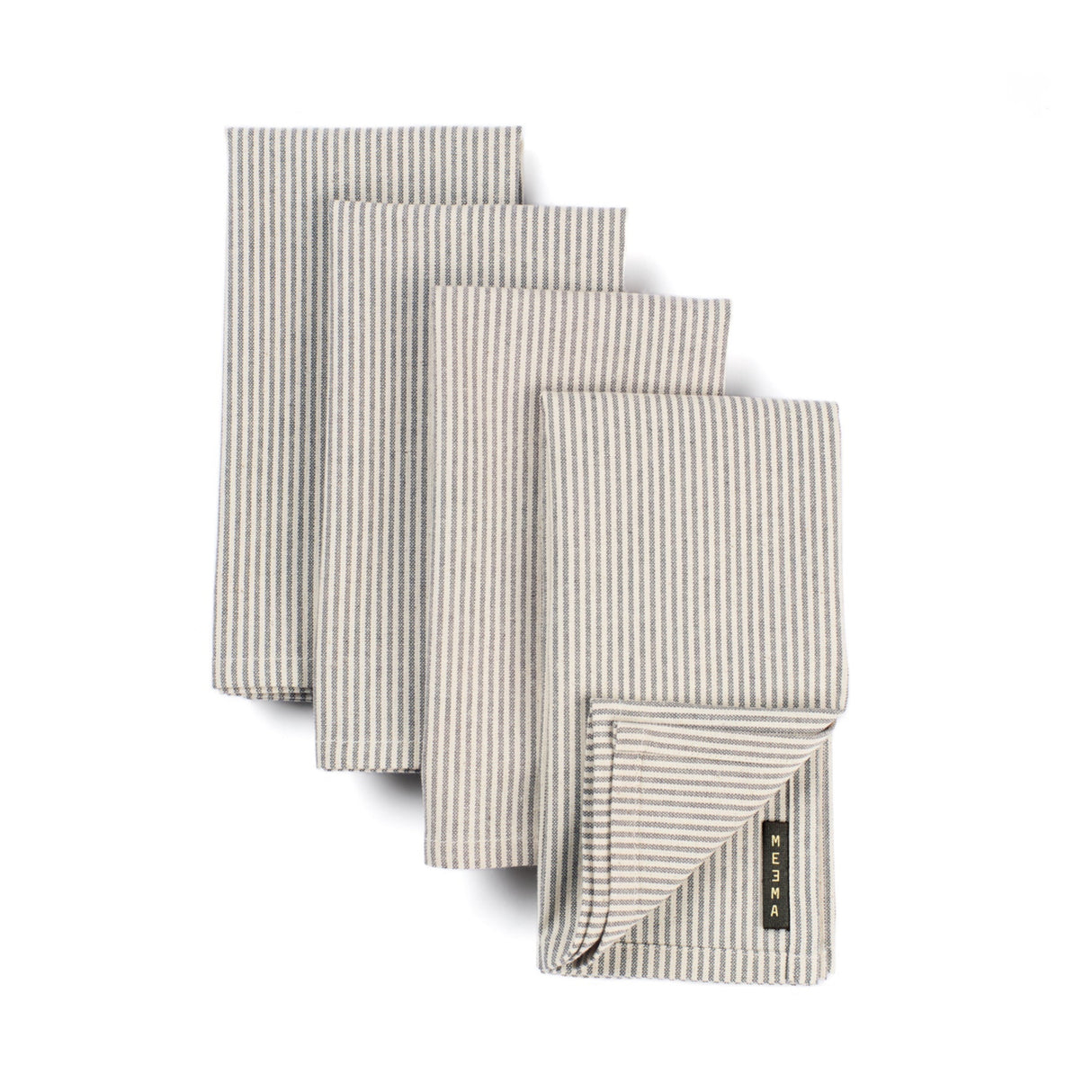 Cloth Napkins Set of 4, Washable Cotton Napkins, Upcycled Napkins Cloth-3