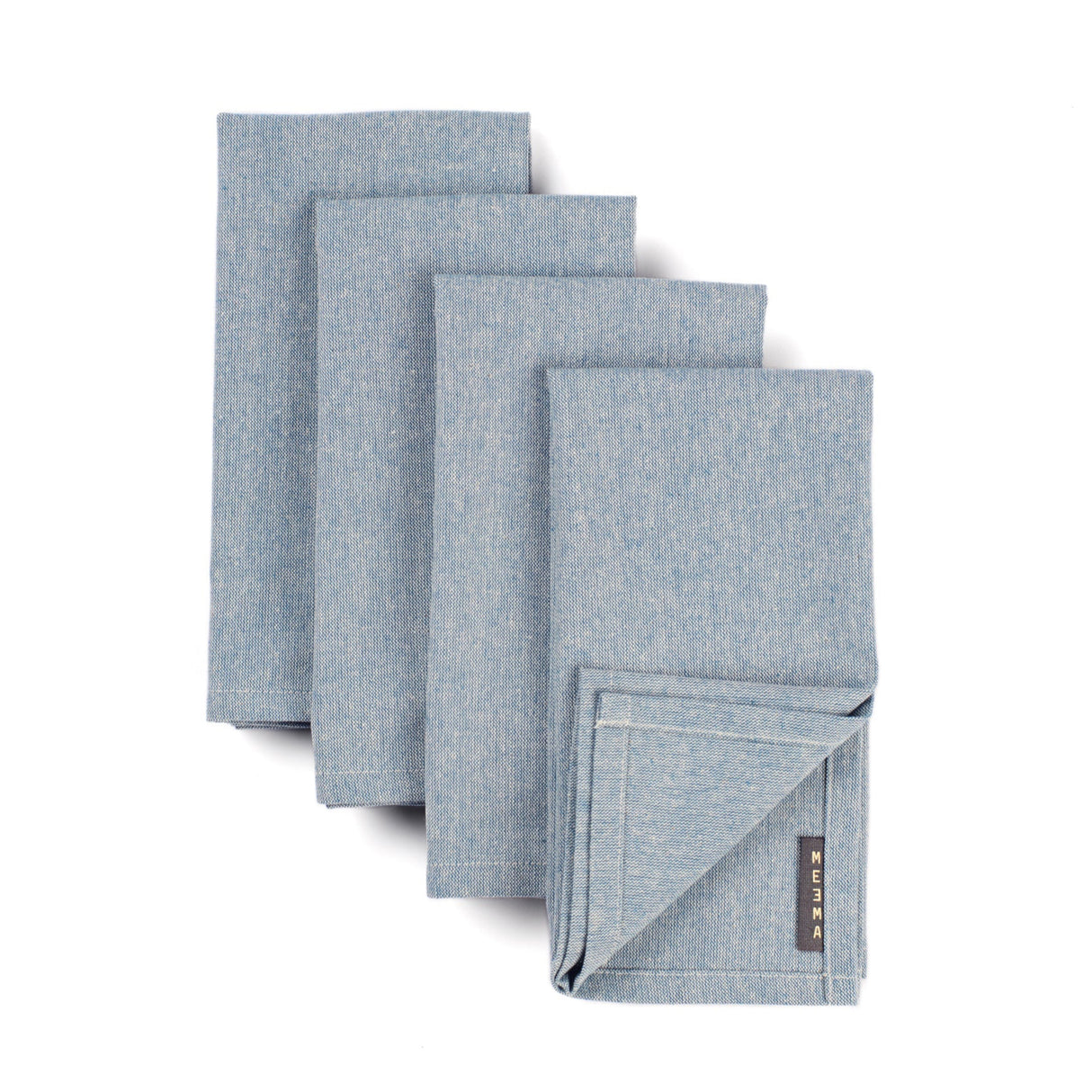 Cloth Napkins Set of 4, Washable Cotton Napkins, Upcycled Napkins Cloth-1