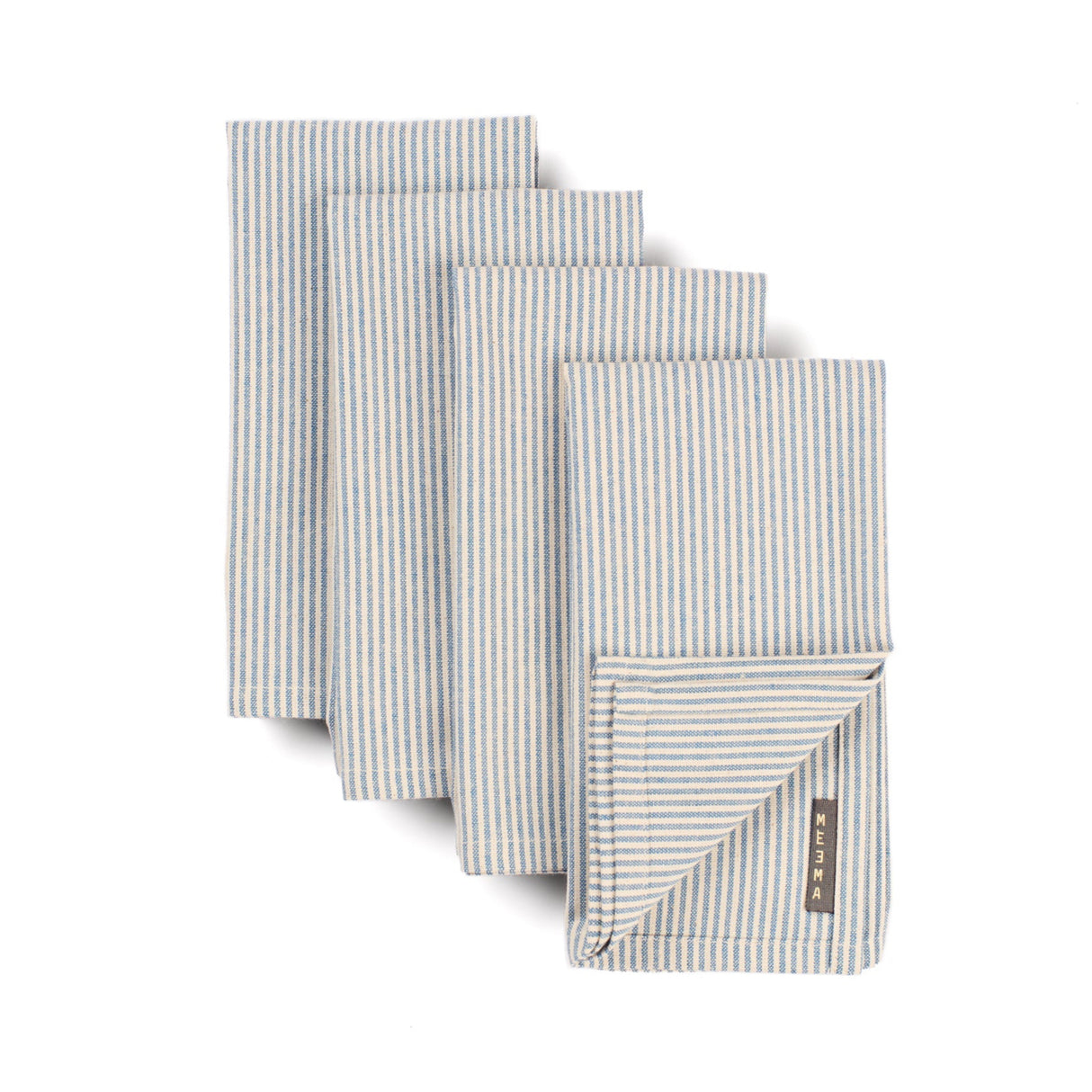 Cloth Napkins Set of 4, Washable Cotton Napkins, Upcycled Napkins Cloth-4