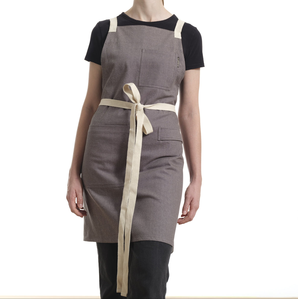 Crossback Apron with Pockets, Gardening Apron and Serving Aprons-2