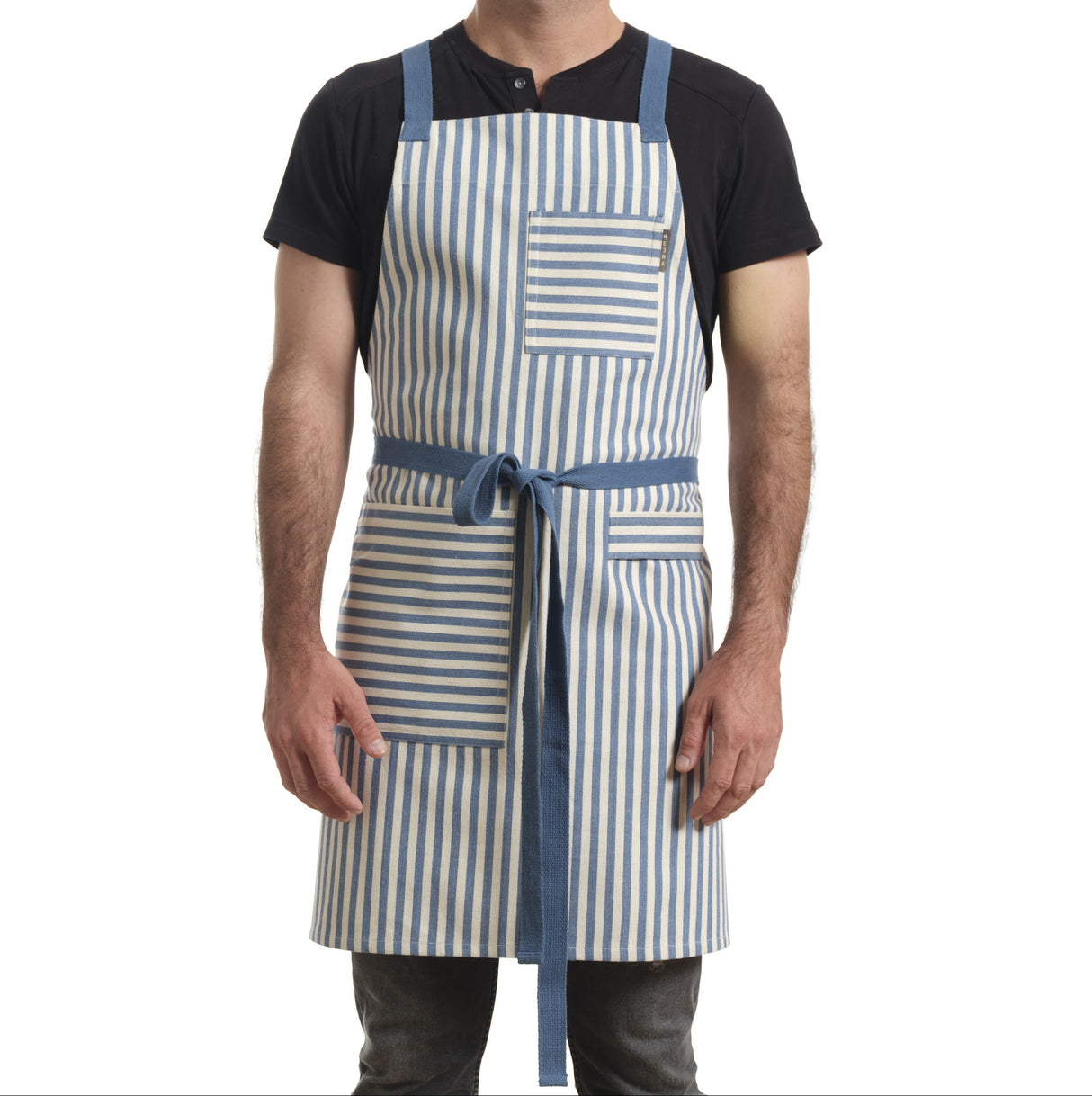 Crossback Apron with Pockets, Gardening Apron and Serving Aprons-5