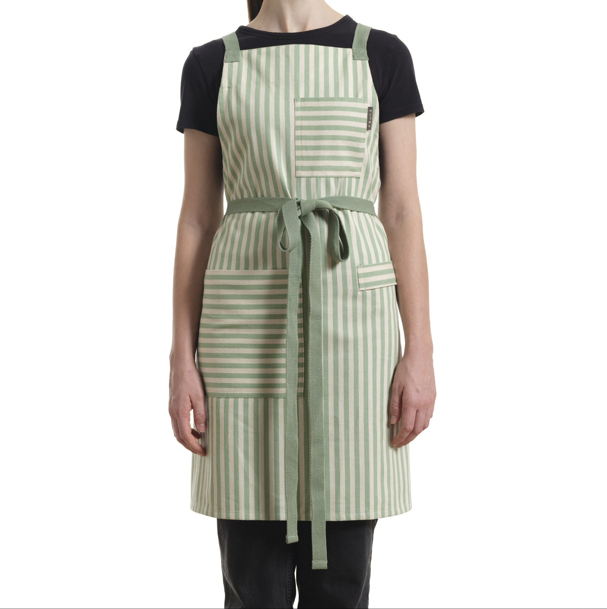 Crossback Apron with Pockets, Gardening Apron and Serving Aprons-7