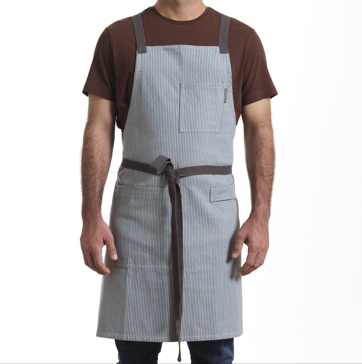 Crossback Apron with Pockets, Gardening Apron and Serving Aprons-8