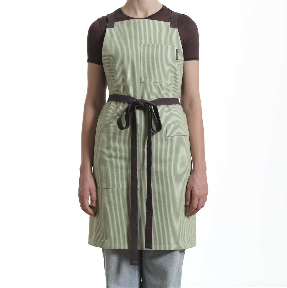 Crossback Apron with Pockets, Gardening Apron and Serving Aprons-10
