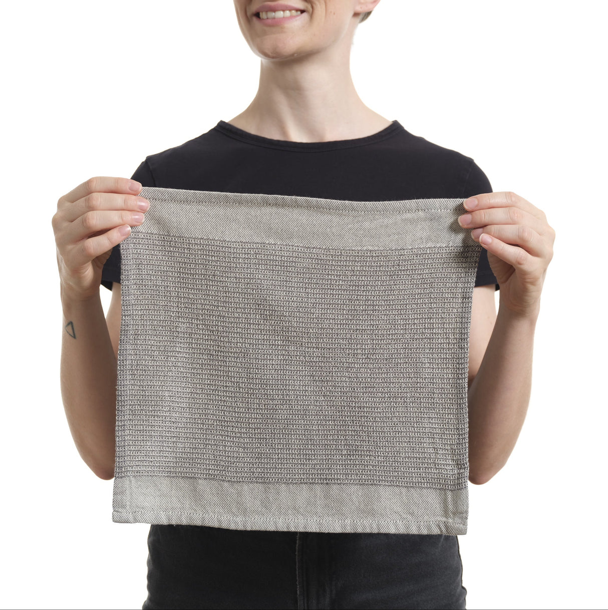 Wash Cloths Set of 8, Absorbent Dish Towels for Drying Dishes-4