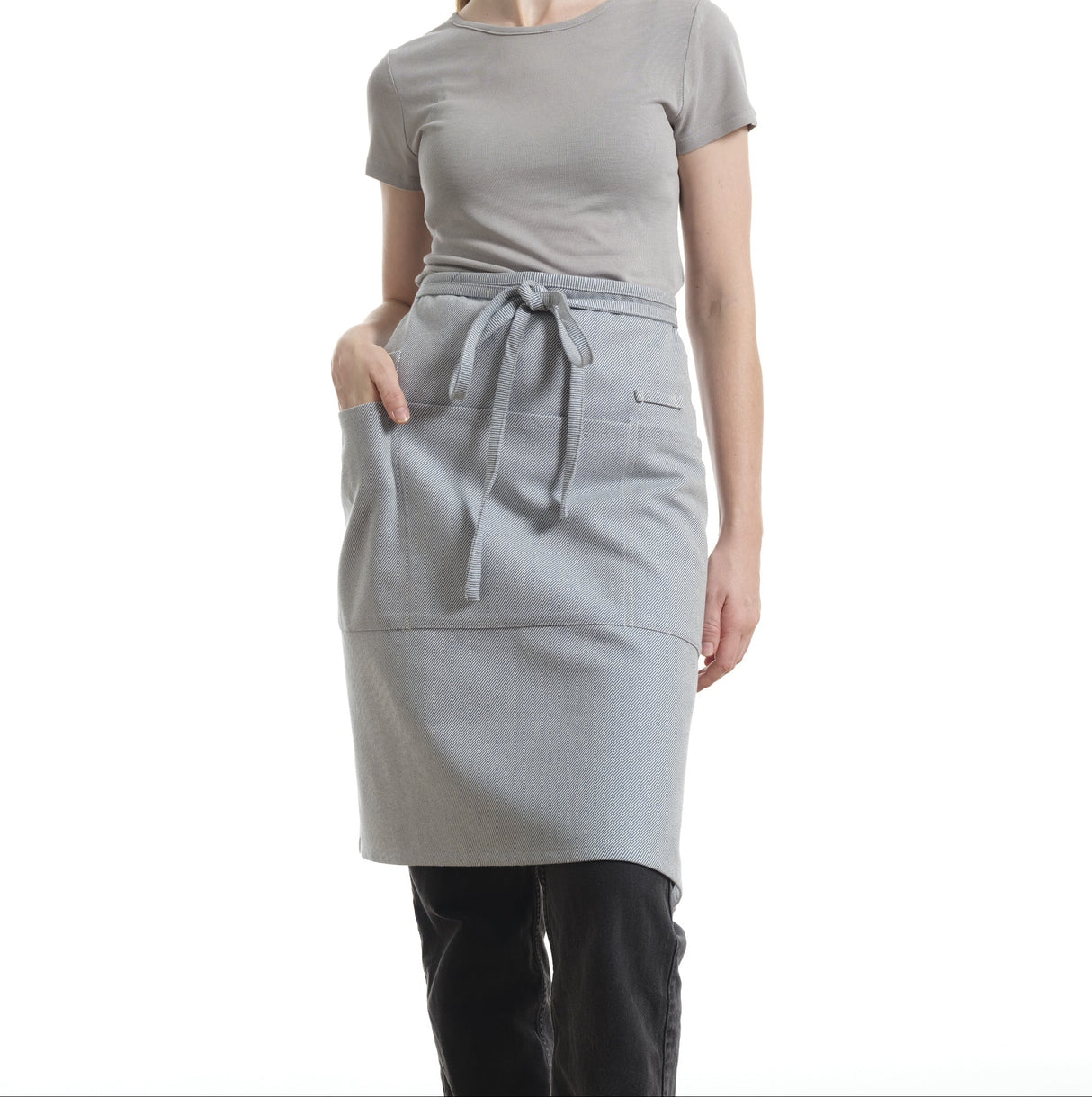 Bistro Apron with Pockets, Cotton Apron for Kitchen & Restaurant-1