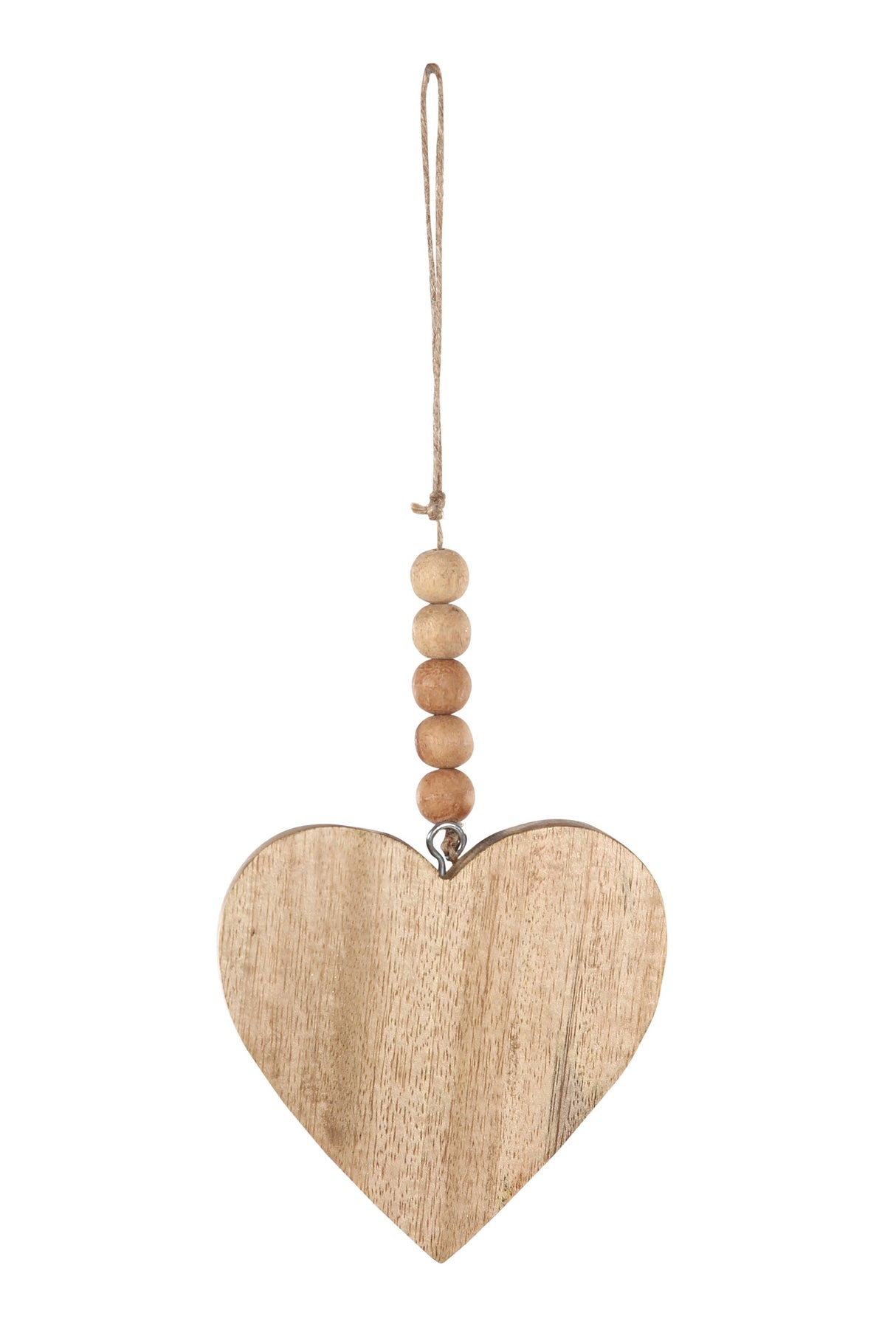 Wooden Charms | Handmade Heart - 11 in (Set of 3) - Sumiye Co