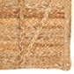 Triangle Jute Doormat Rug, Natural -  2 x 3 ft by The Artisen