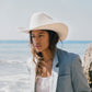 Karina Wool Cowboy Hat - White by Made by Minga