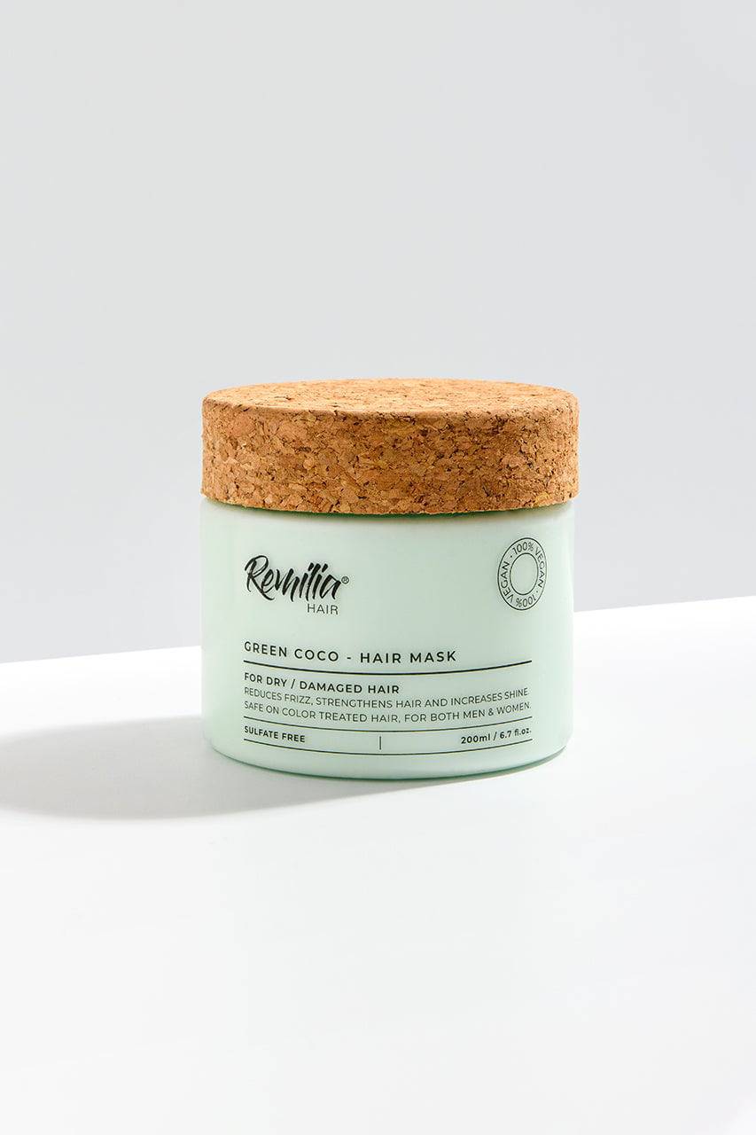 Green Coco Restorative Hair Mask - Sumiye Co