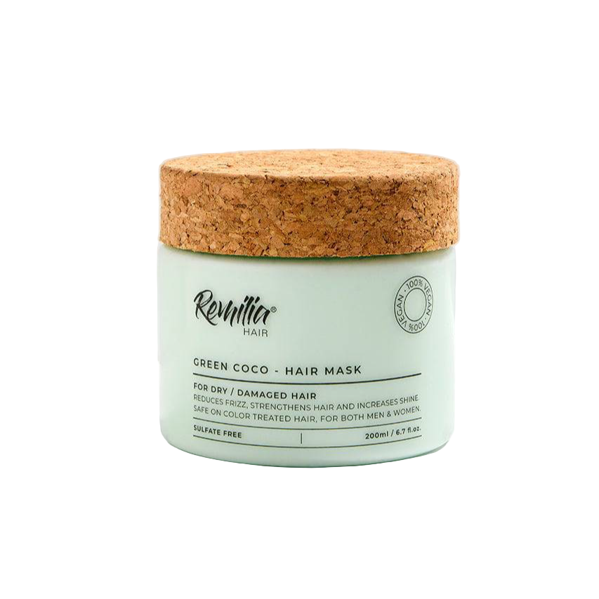 Green Coco Restorative Hair Mask - Sumiye Co