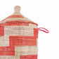 Large Storage Basket 28" x 16" - Red Stripe