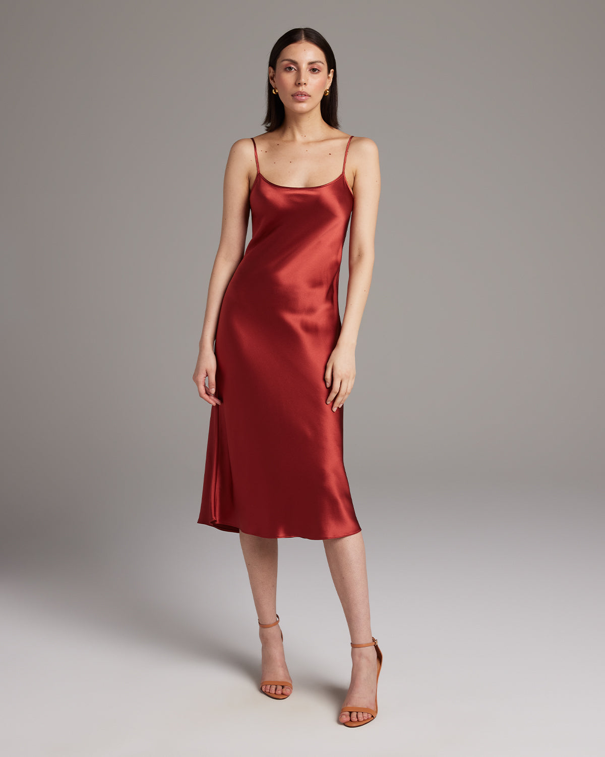 Midi Slip Dress - Sumiye Co