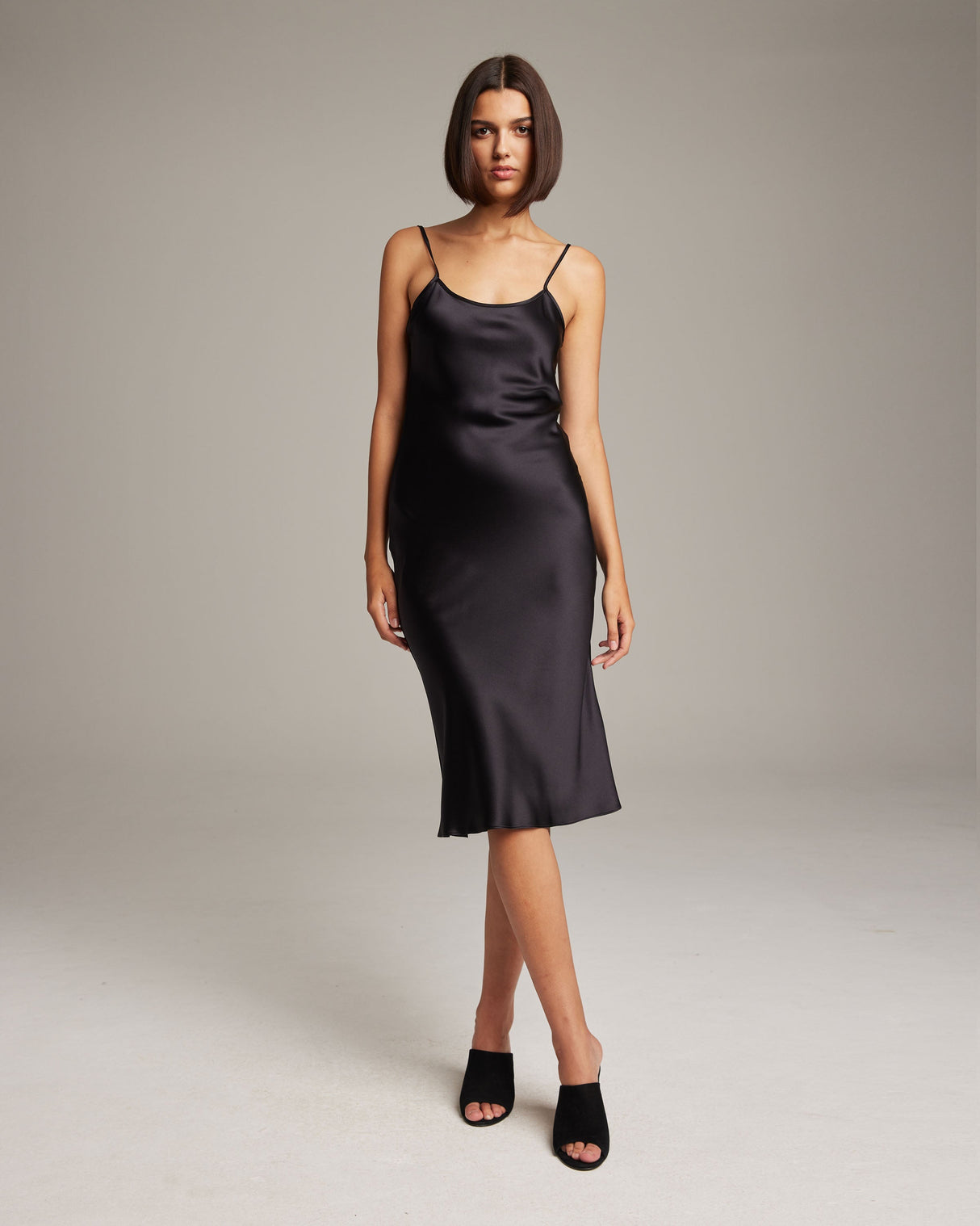 Midi Slip Dress - Sumiye Co