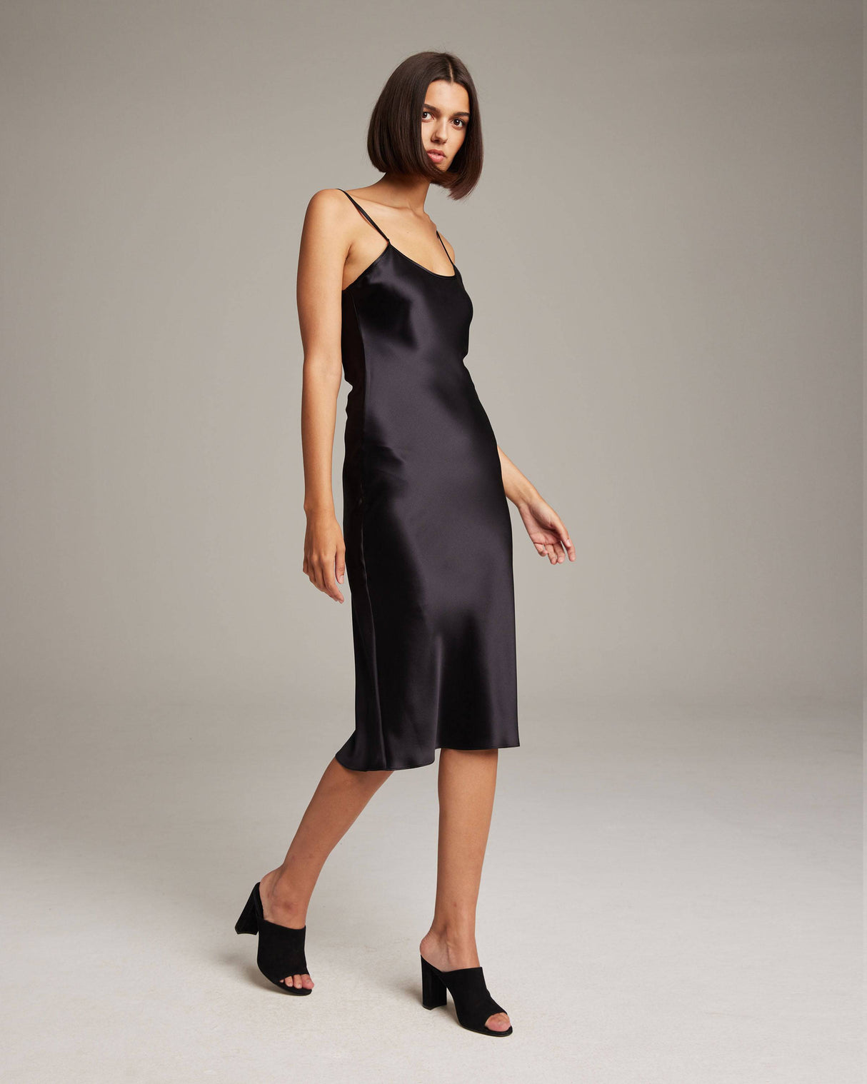 Midi Slip Dress - Sumiye Co