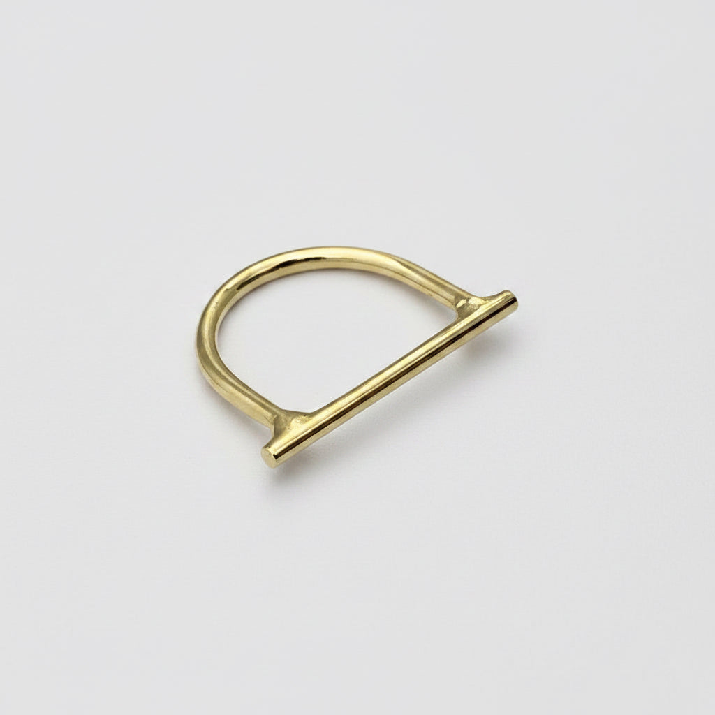 Minimal Bar Bombshell Ring-0
